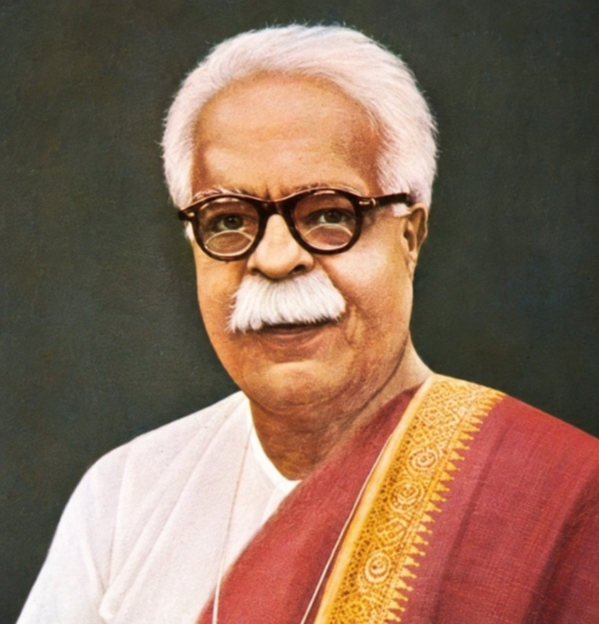 Portrait of Rashtrakavi Manjeshwar Govinda Pai